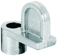 Make-2-Fit PL 7735 Window Screen Clip with Screw, Alloy, Silver