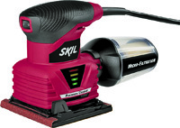 SKIL 7292-02 Sander, 120 V, 4-1/8 x 4-1/2 in Pad