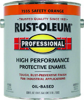 RUST-OLEUM PROFESSIONAL 7555402 High Performance Protective Enamel, Orange,