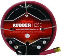 Gilmour 18-58075 Garden Hose, 75 ft L, Rubber