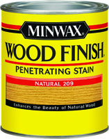 Minwax Wood Finish 70000444 Wood Stain, Natural, 1 qt Can