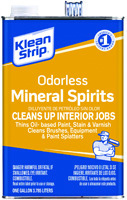 Klean Strip GKSP94006 Odorless Mineral Spirit Thinner, 1 gal Can