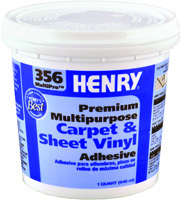 HENRY 356C MultiPro 356-030 Carpet and Sheet Adhesive, 1 qt Pail