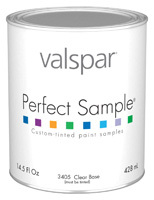 Valspar Medallion 3405 Latex Satin Paint, Satin, Clear, 1 pt