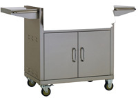 BULL 45550 Gas Grill Cart Bottom, 48-5/8 in OAL, 56-1/2 in OAW, 25 in OAH,