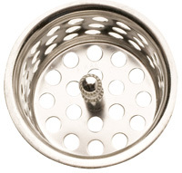 Plumb Pak PP820-30 Basket Strainer with Post, 1-1/2 in Dia, Chrome