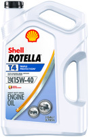 Shell Rotella T4 Series 550045126 Engine Oil Clear Amber, 1 gal Jug