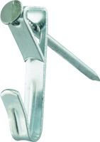 OOK 50053 Conventional Hook, 30 lb Weight Capacity, Steel, Zinc