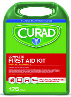 CURAD CURFAK300RB Latex-Free Complete First Aid Kit