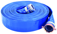 ABBOTT RUBBER 1148-2000-50-CE Lay-Flat Water Discharge Hose, Camlock Female