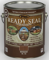 Ready Seal 130 Stain and Sealer, Mahogany, 1 gal Can