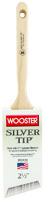 WOOSTER 5221-2-1/2 Paint Brush, 2-15/16 in L Bristle, Sash Handle, Stainless