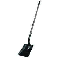 Landscapers Select Shovel, Steel Blade, 47 In Fiberglass Long Handle