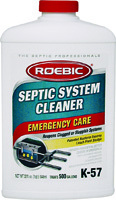ROEBIC K-57 Septic System Cleaner, 1 qt