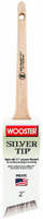 WOOSTER 5224-2 Paint Brush, 2-7/16 in L Bristle, Sash Handle, Stainless