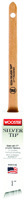 WOOSTER 5224-1 Paint Brush, 2-3/16 in L Bristle, Sash Handle, Stainless