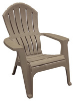 Adams RealComfort 8371-96-3700 Adirondack Chair, 250 lb Weight Capacity,
