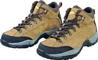 Diamondback Hiker Work Boot, 9 In, Unisex, Tan, Nubuck Leather