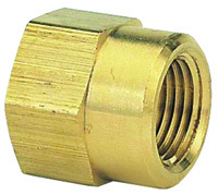 Gilmour 5FP7FH Hose Connector, 5/8 in FNPT x 3/4 in FNH, Brass