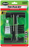 Slime 1034-A Medium Tire Plug Kit, For ATVs, Lawn Mowers Trailers and Other