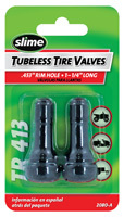 Slime 2080-A Tubeless Tire Valve, Rubber, For TR413 Tires, 2