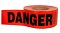 300� RED DANGER TAPE