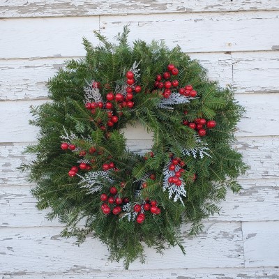 WREATH-BERRY MERRY-18"