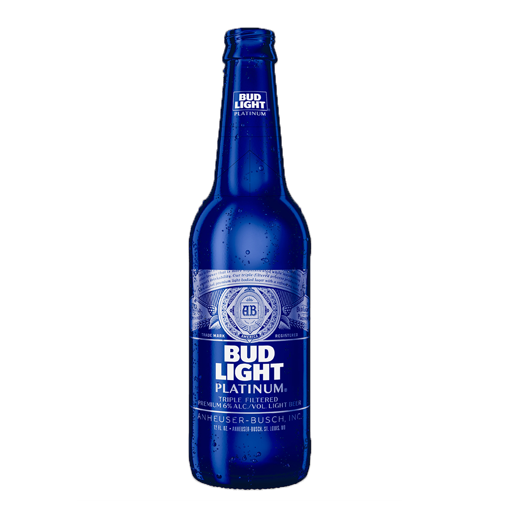 Bud Light Plat Case LN 12oz-24