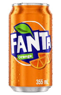 Fanta Orange 12oz Can