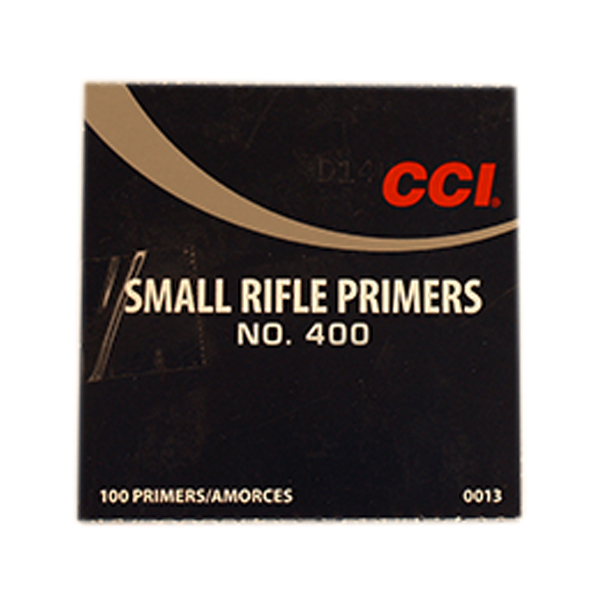 CCI #400 Small Rifle Primers 100 Sleeve