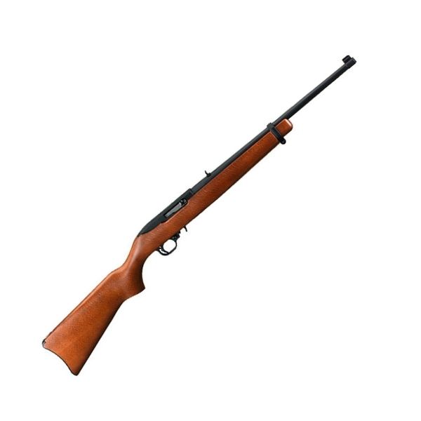 Ruger 10/22 .22LR Hardwood stock 18.5" Barrel