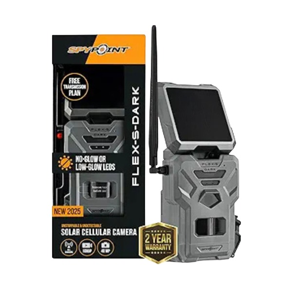 SPYPOINT FLEX-S-DARK Solar Cellular Trail Camera