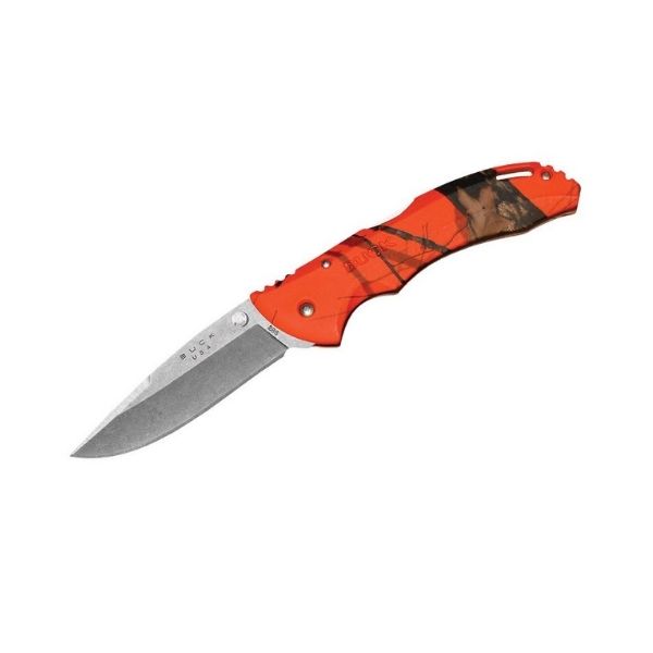 Buck 286 Bantam BHW Mossy Oak  3.6" Folding Pocket Knife Orange