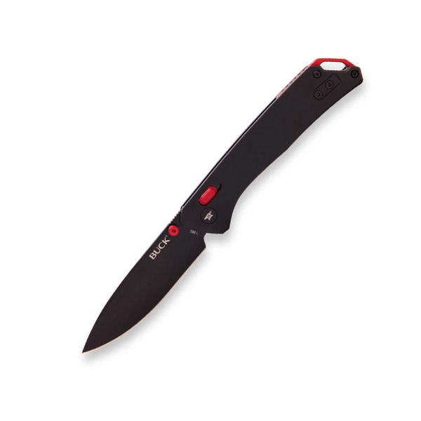 Buck Nomad Black With Red Accents