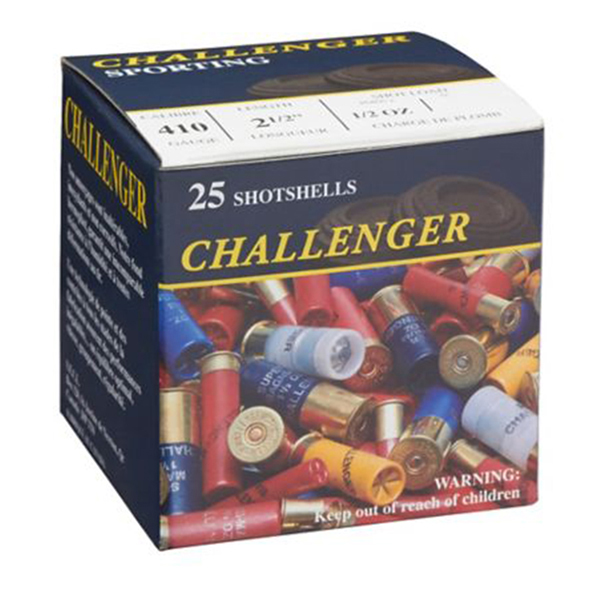 Challenger  .410GA #6 Lead 2.5" 1/2oz 25 Rounds