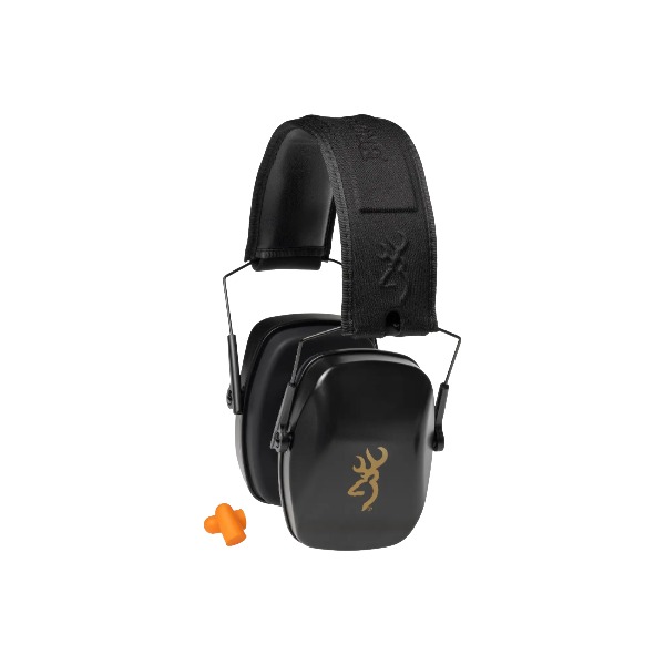 Browning Earpro Buckmark III Black/Gold HP