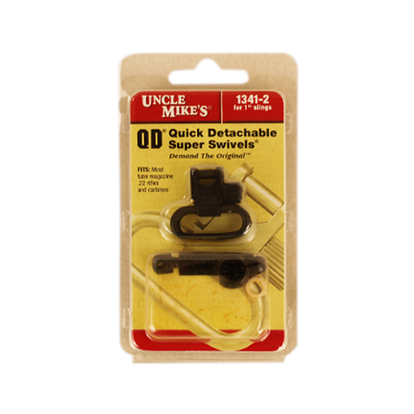 Uncle Mike's Quick Detachable Full Band Sling Swivels  c.22 1"