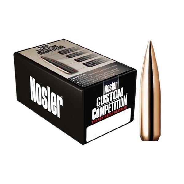 Nosler .224 69G HPBT Custom Competition Bullet