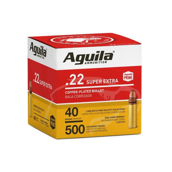 AGUILA 22LR Super Extra Copper Plated Solid Point