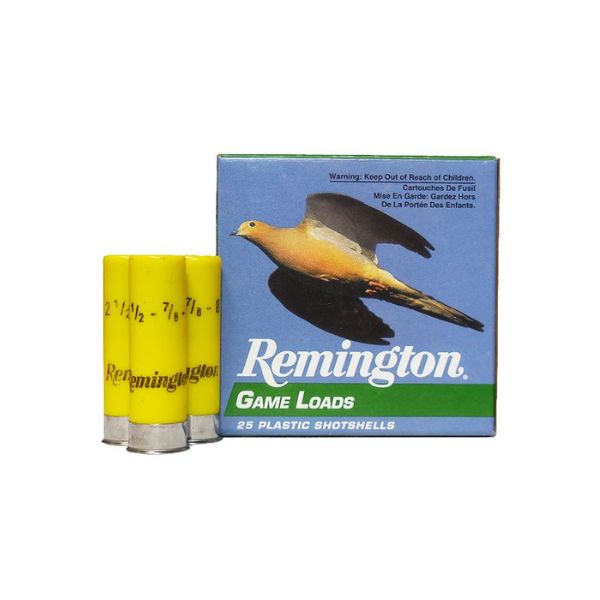 Remington Game Loads 20GA 2-3/4" 1225 FPS 7/8 oz 8