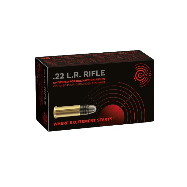 Geco 22LR 40GR Rimfire Ammo