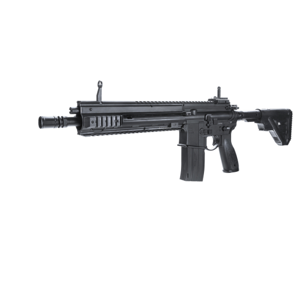 Umarex 2252310 Heckler & Koch 416 .177 BB Gun Air Rifle, Adj Stock, Flip-Up