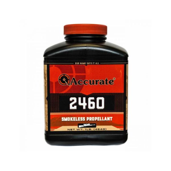 Accurate 2460 Double Base Smokeless Powder For Rifles 1Lb