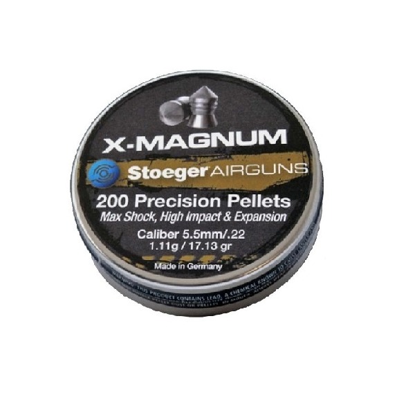 PELLETS 5.5MM/.22 X-MAGNUM 111G/17.13GR (200)