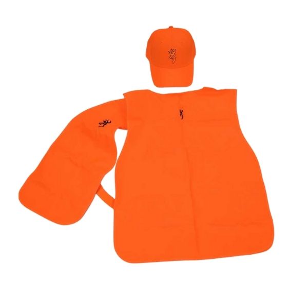 Browning Cap/ Vest Blaze Orange Combo