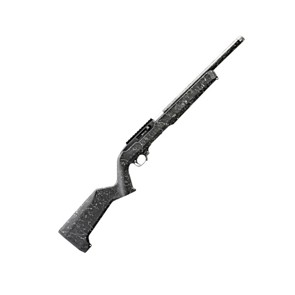 Ruger 10/22&reg; Carbon Fibre  22 LR 16.1" SS CF Speckled Black Synthetic MOE
