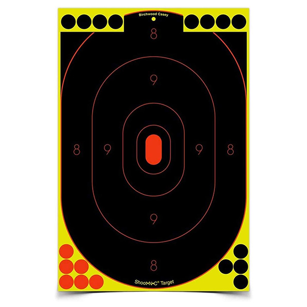 Birchwood Casey Shoot-n-C Self-Adhesive Target  12x8" 5 Pack