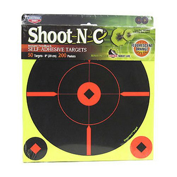Birchwood Casey Shoot-n-C Bull's-Eye Target  8" 50 Pack