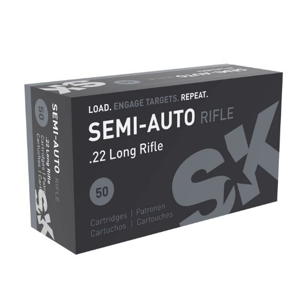 SK ammo Semi-Auto Rifle Match 22 LR 40 Grain 50 Pack