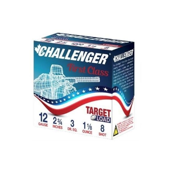 Challenger Target Load 12 GA 23/4" #8 25PK